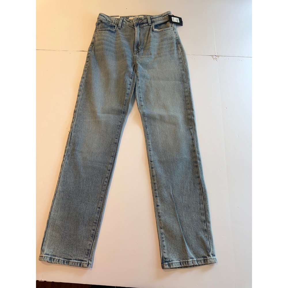 Joes Jeans Womens 28 High Rise Straight Leg Faded Wash Light Blue Denim New